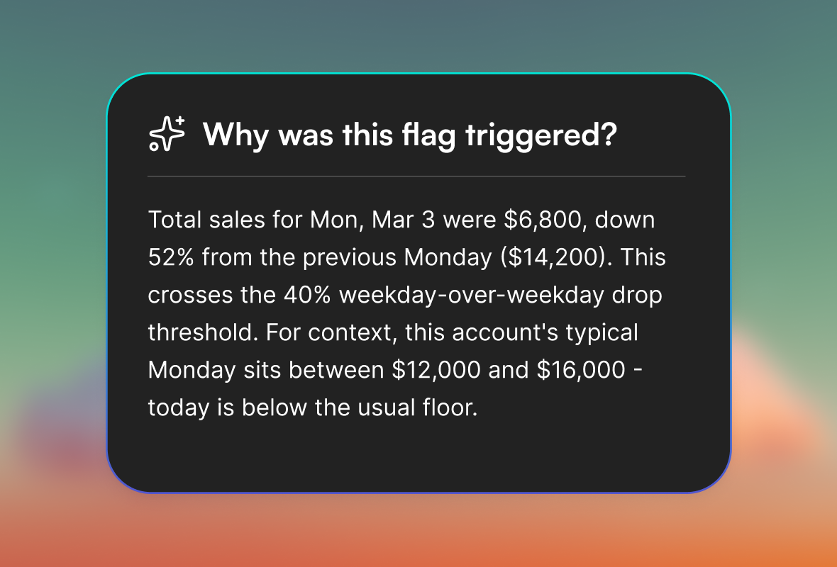 v0 prototype showing every alert on a dashboard