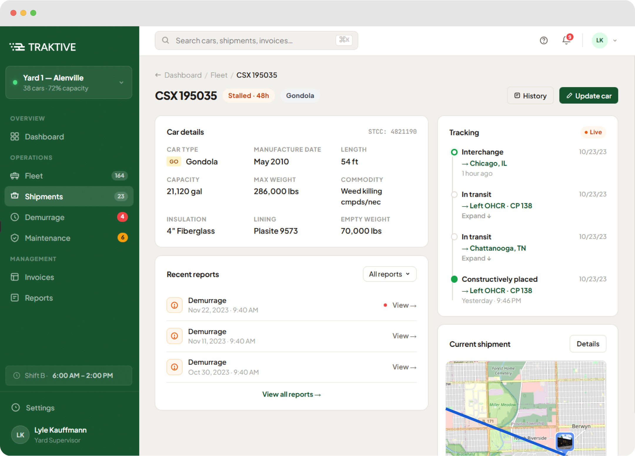 Traktive screenshot 3