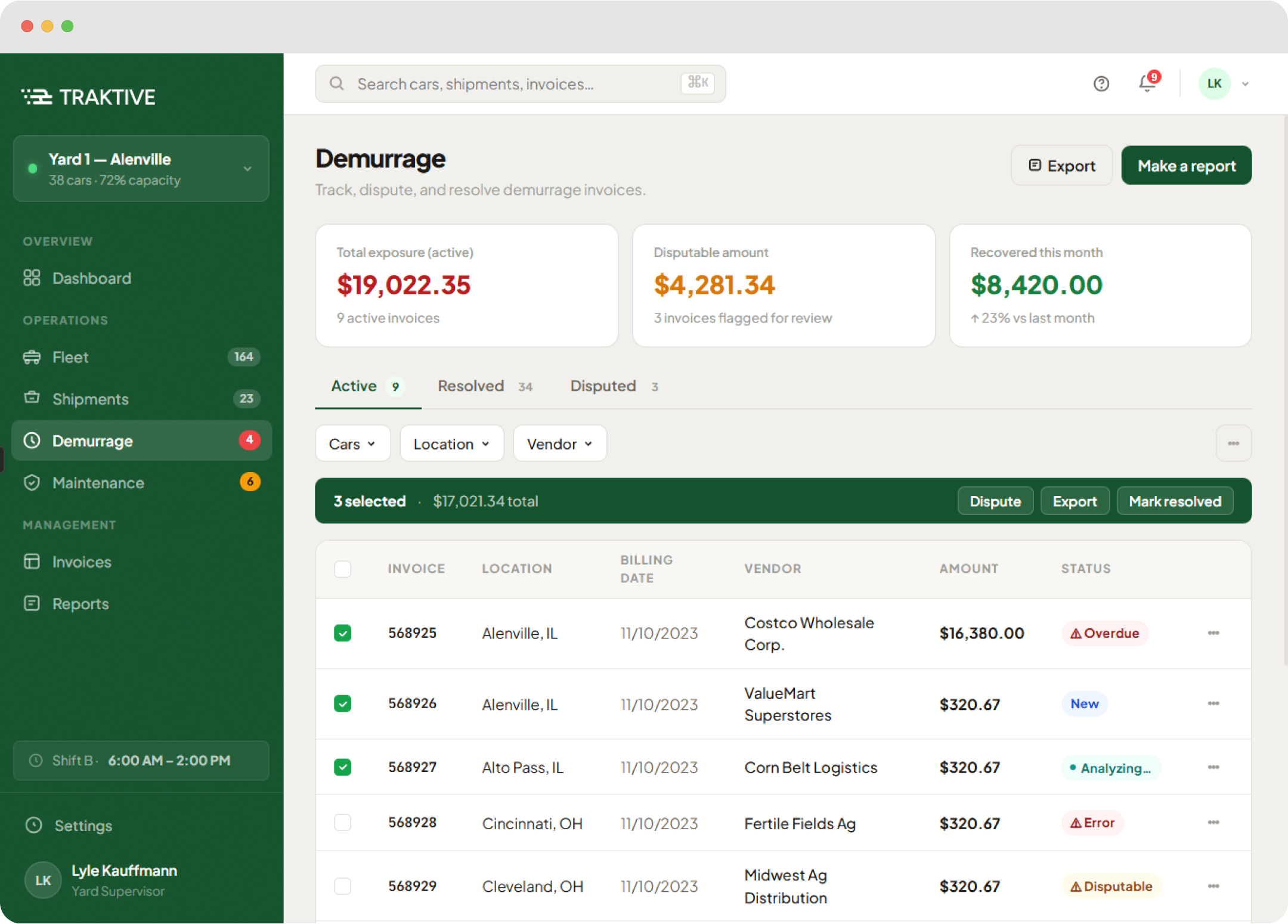 Traktive screenshot 4